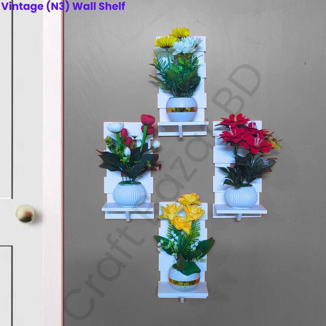 Pvc Rack Wall Shelf PVC Wall Shelf for Indoor Decoration & Display | Plas Point
