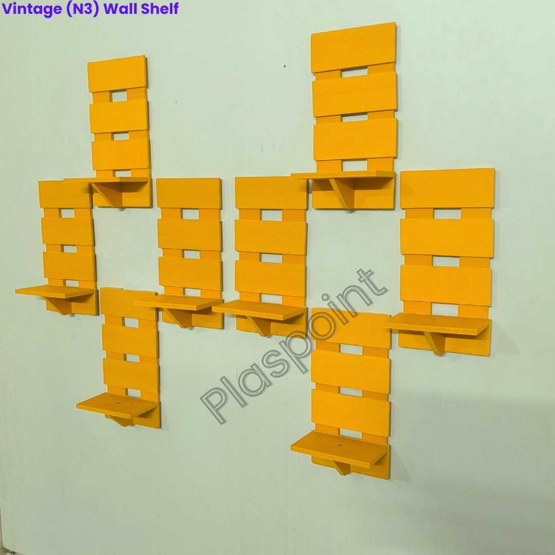 Pvc Rack Wall Shelf PVC Wall Shelf for Indoor Decoration & Display | Plas Point